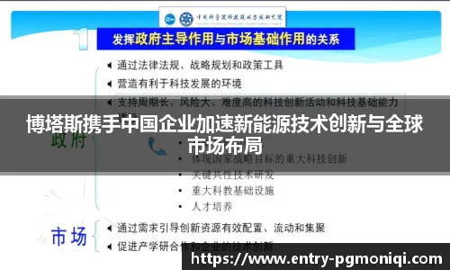 博塔斯携手中国企业加速新能源技术创新与全球市场布局